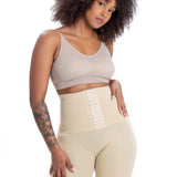 bermuda gainant ventre plat avec crochet